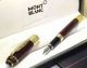 2018 Copy Montblanc Writers Edition Daniel Defoe Fountain Pen Red Barrel150 (1)_th.jpg